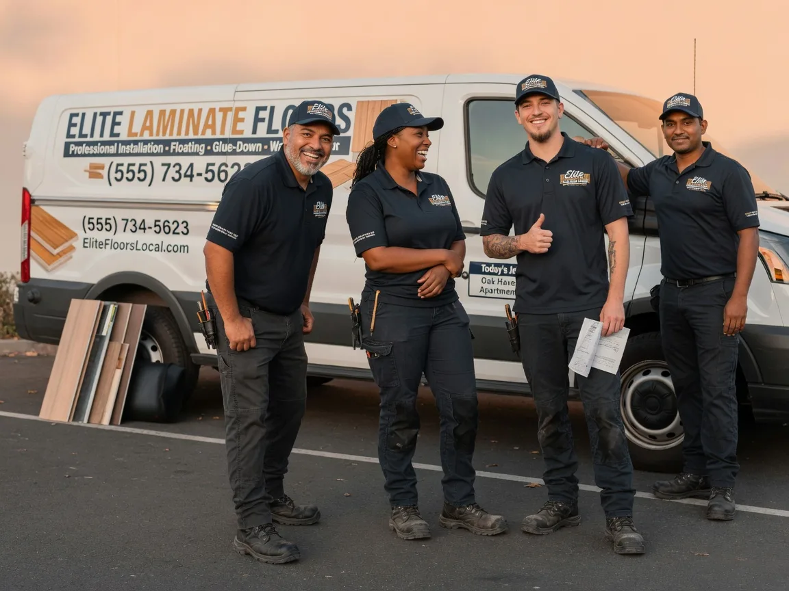 Laminate flooring installation company in New Vienna, OH